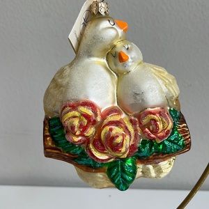 Radko Loves Doves Ornament